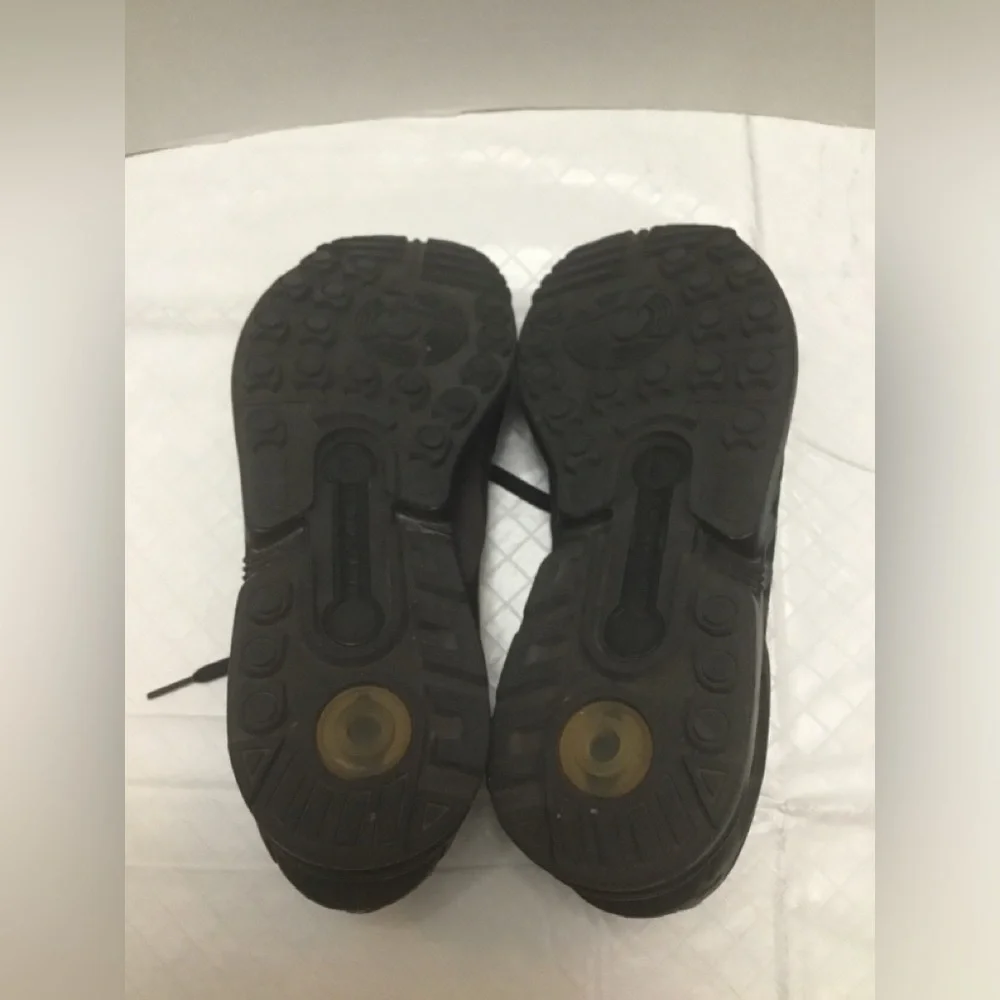 adidas Black Running Shoe Interior with Size Label